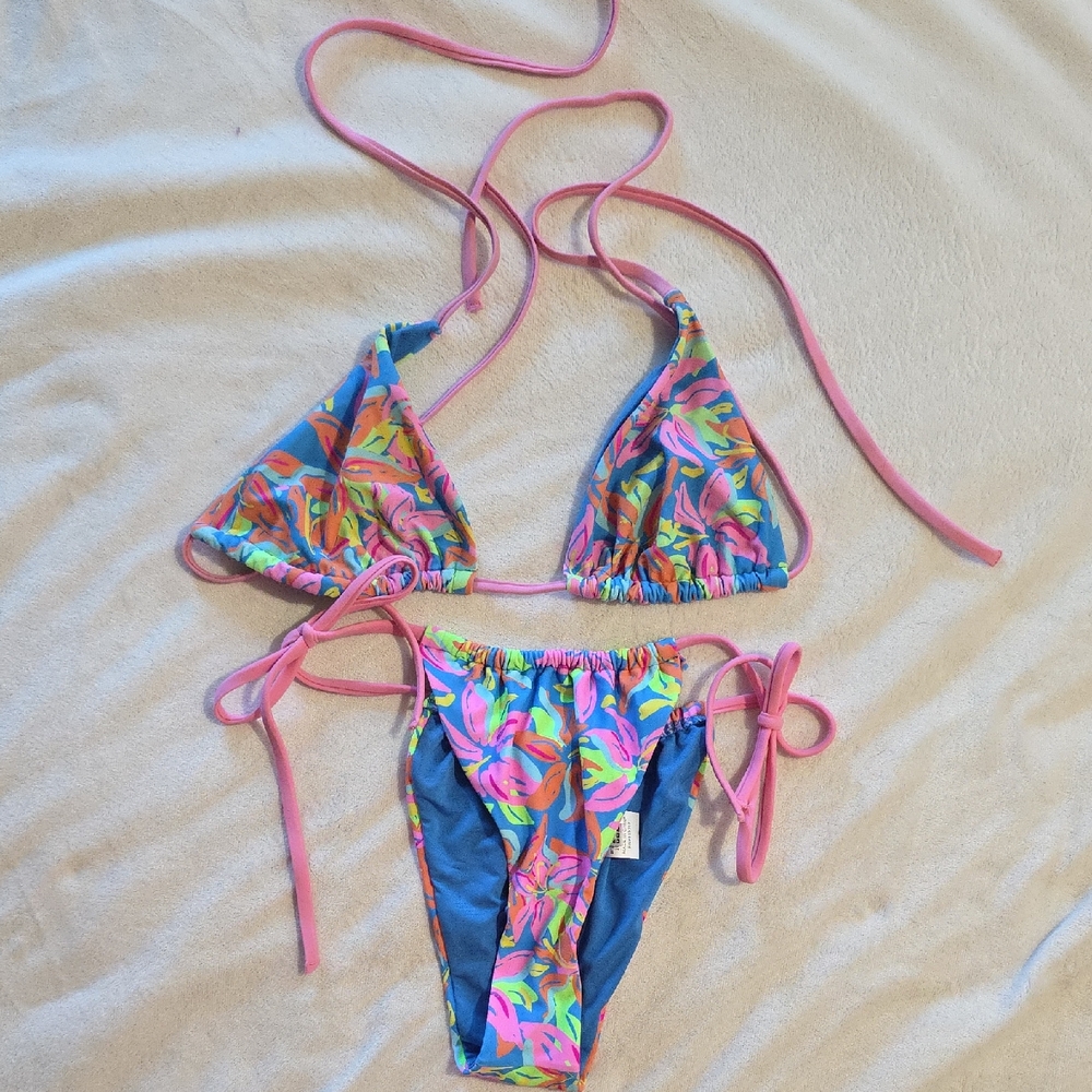 Princess Polly Multicolor Bikini Set